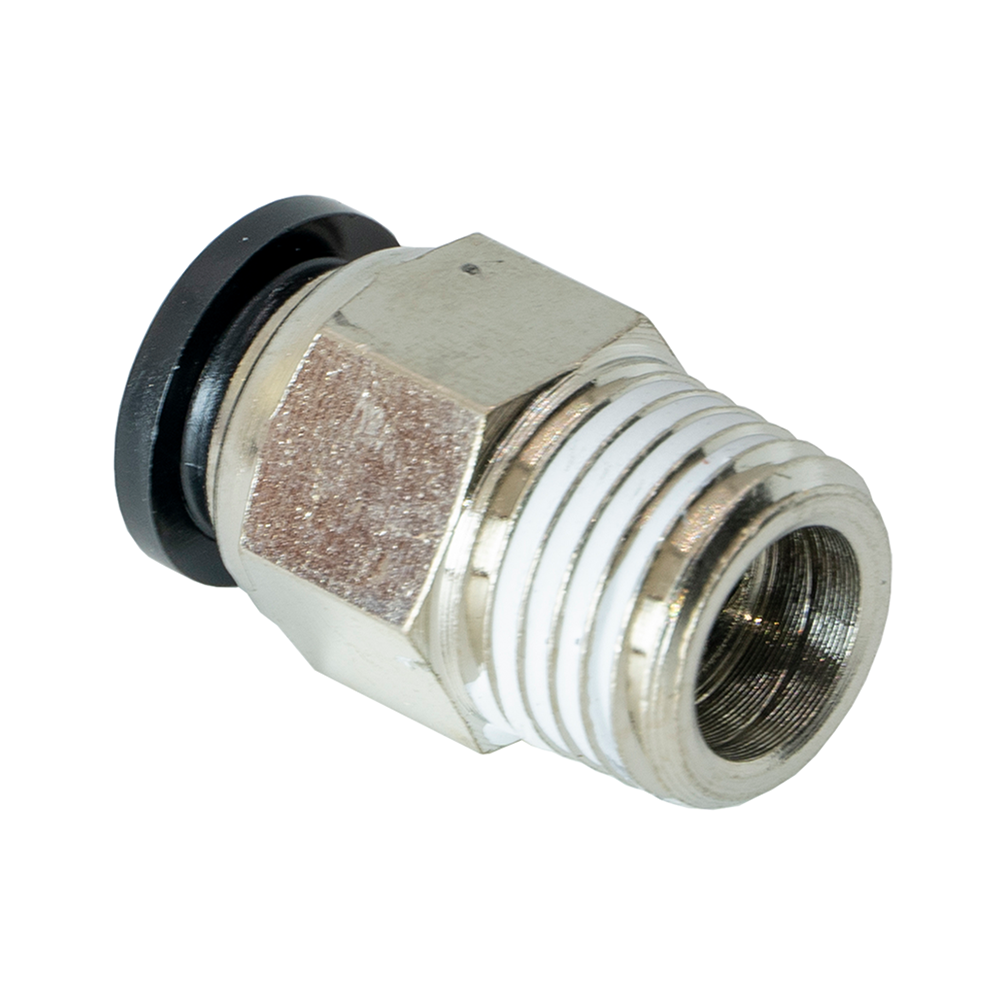 FLOFLEX COMPOSITE PUSH-IN PNEUMATIC FITTING, 8MM TUBE X 1/4" BSPT MALE REDUCER