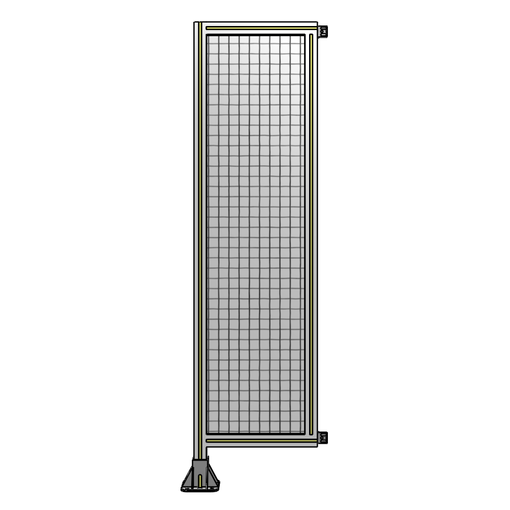 SINGLE PANEL-LEG ON LEFT WITH HINGES 1700MM X 450MM  1" MESH, AS A KIT