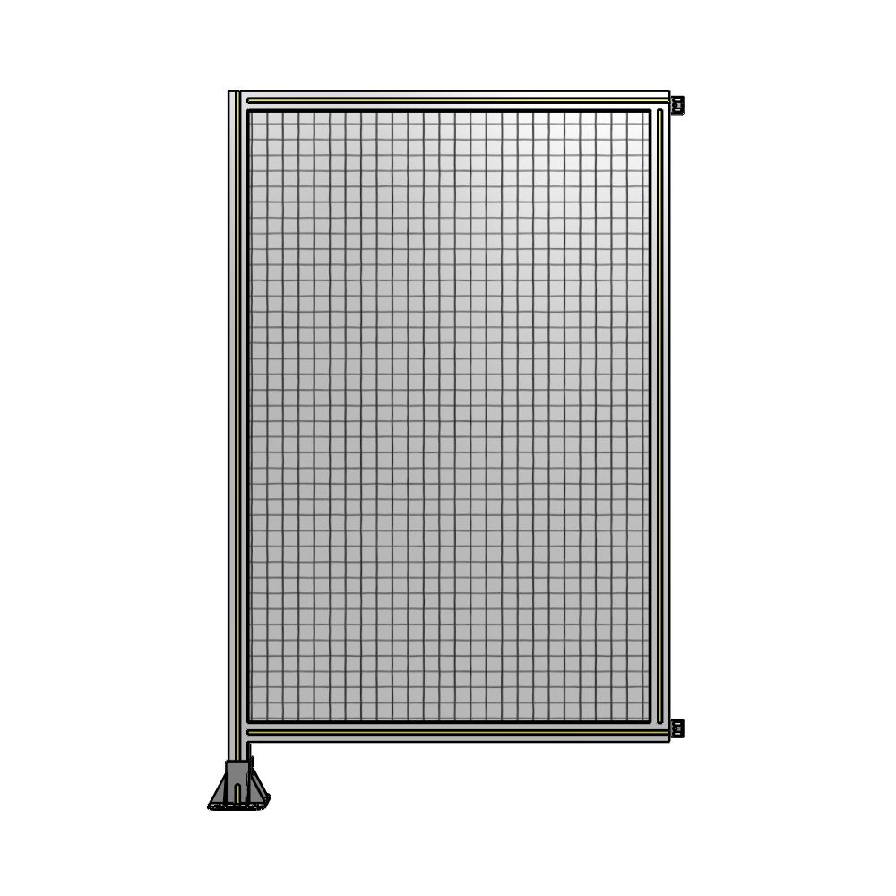 SINGLE PANEL-LEG ON LEFT WITH HINGES 1700MM X 1050MM  1" MESH, AS A KIT