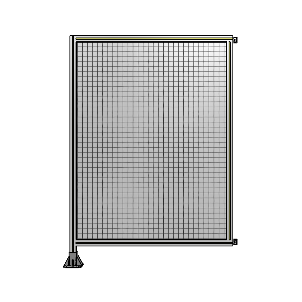 SINGLE PANEL-LEG ON LEFT WITH HINGES 1700MM X 1200MM  1" MESH, AS A KIT