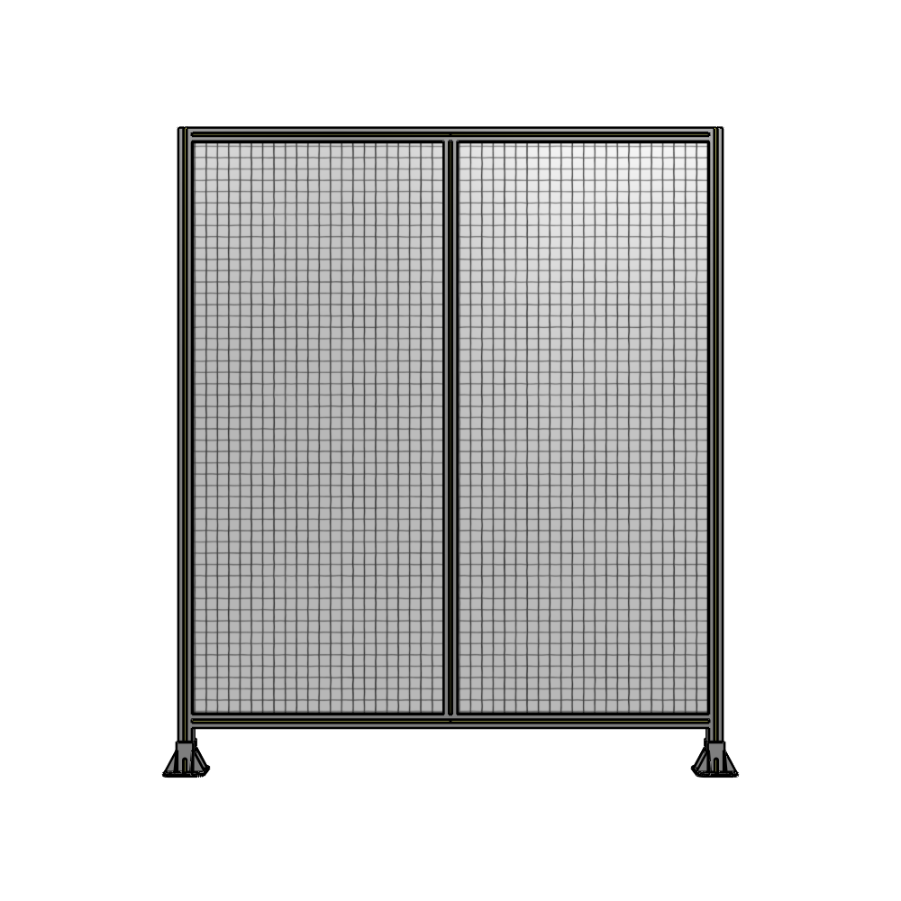 DOUBLE PANEL-LEG ON EACH SIDE  2135MM X 1800MM  1" MESH, AS A KIT