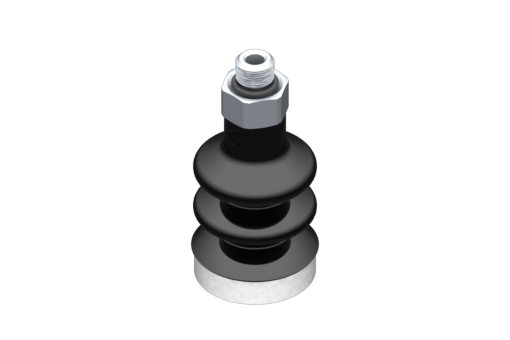 GIMATIC VACUUM CUP SUCTION CUP VG.LB16 NBR 50 SHORE, M5 M, HEX 8MM W/ SILICONE RING