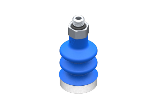 GIMATIC VACUUM CUP SUCTION CUP VG.LB16 HNBR 60 SHORE, M5 M, HEX 8MM W/ SILICONE RING
