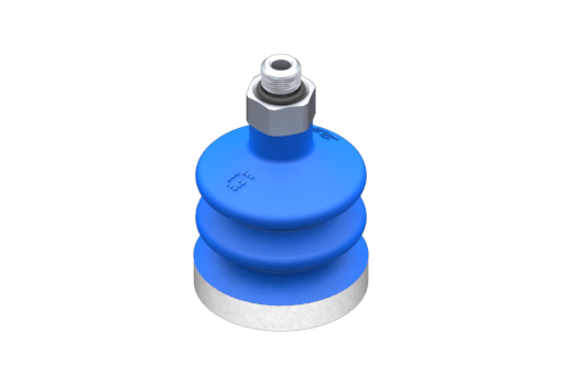 GIMATIC VACUUM CUP SUCTION CUP VG.LB22 HNBR 60 SHORE, M5 M, HEX 8MM W/ SILICONE RING