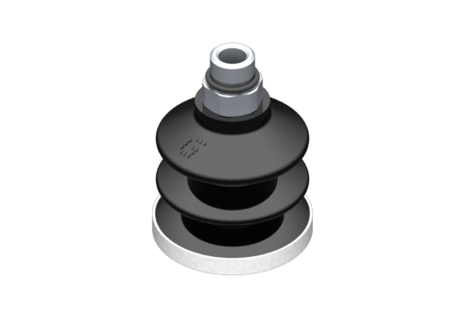 GIMATIC VACUUM CUP SUCTION CUP VG.LB33 NBR 50 SHORE, G1/8" M, HEX 12MM W/ SILICONE RING