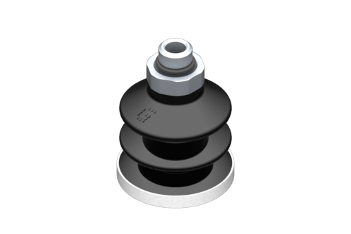 GIMATIC VACUUM CUP SUCTION CUP VG.LB33 NBR 50 SHORE, G1/8"” M, HEX 16MM W/ SILICONE RING