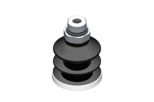 GIMATIC VACUUM CUP SUCTION CUP VG.LB33 NBR 50 SHORE, G1/4” M, HEX 17MM W/ SILICONE RING