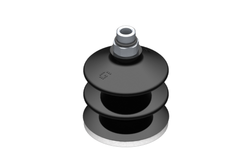 GIMATIC VACUUM CUP SUCTION CUP VG.LB42 NBR 50 SHORE, G1/8"” M, HEX 12MM W/ SILICONE RING