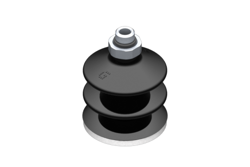 GIMATIC VACUUM CUP SUCTION CUP VG.LB42 NBR 50 SHORE, G1/8"” M, HEX 16MM W/ SILICONE RING