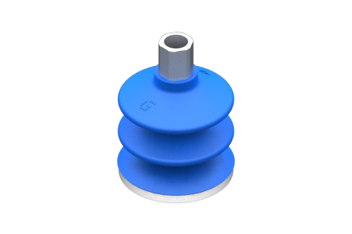 GIMATIC VACUUM CUP SUCTION CUP VG.LB42 HNBR 60 SHORE, G1/8"” F, HEX 12MM W/ SILICONE RING