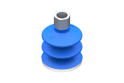 GIMATIC VACUUM CUP SUCTION CUP VG.LB42 HNBR 60 SHORE, G1/4” F, HEX 16MM W/ SILICONE RING
