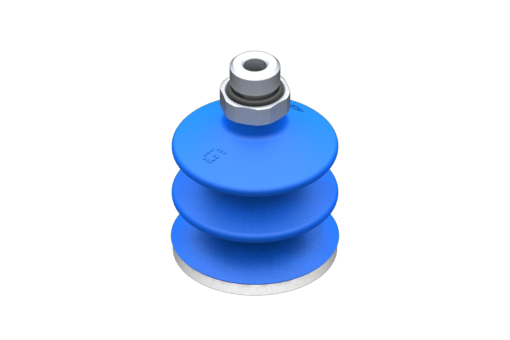 GIMATIC VACUUM CUP "SUCTION CUP VG.LB42 HNBR 60 SHORE, G1/4" M, HEX 17MM W/ SILICONE RING"