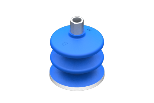 GIMATIC VACUUM CUP SUCTION CUP VG.LB53 HNBR 60 SHORE, G1/8"” F, HEX 12MM W/ SILICONE RING