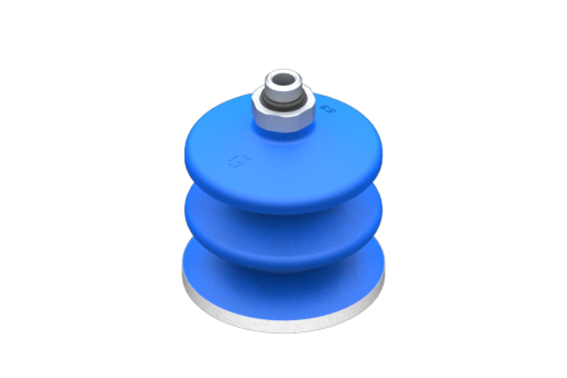 GIMATIC VACUUM CUP SUCTION CUP VG.LB53 HNBR 60 SHORE, G1/8"” M, HEX 16MM W/ SILICONE RING