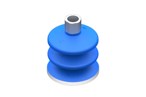 GIMATIC VACUUM CUP SUCTION CUP VG.LB53 HNBR 60 SHORE, G1/4” F, HEX 16MM W/ SILICONE RING