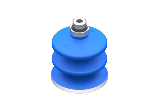 GIMATIC VACUUM CUP SUCTION CUP VG.LB53 HNBR 60 SHORE, G1/4” M, HEX 17MM W/ SILICONE RING