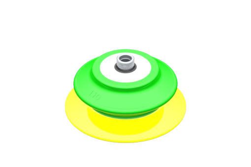 GIMATIC VACUUM CUP VG.BP110 SUCTION CUP, POLYURETHANE, 30/70 SHORE, G3/8" M