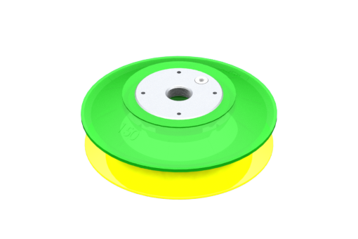 GIMATIC VACUUM CUP VG.BP150 SUCTION CUP, POLYURETHANE, 30/70 SHORE, G1/2" F
