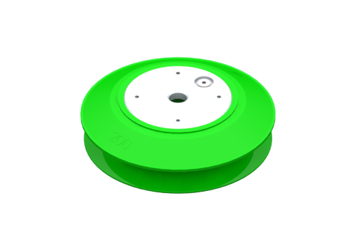 GIMATIC VACUUM CUP SUCTION CAP VG.BP200 POLYURETHANE 50 SHORE, G1/2 F