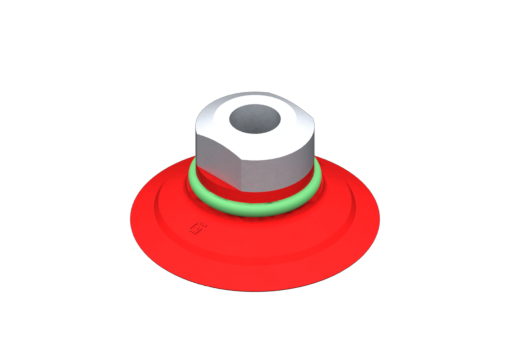 GIMATIC VACUUM CUP VG.CF42 SUCTION CUP, FDA-COMPLIANT SILICONE, 50 SHORE, 1/8" NPSF F