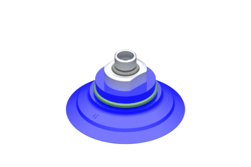 GIMATIC VACUUM CUP VG.CF53 SUCTION CUP, HNBR, 60 SHORE, G1/8"? M