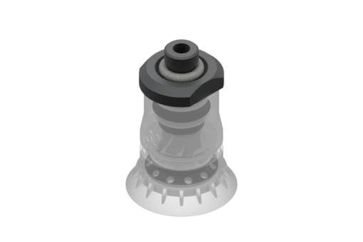 GIMATIC VACUUM CUP BPG.30 SUCTION CUP, FDA-COMPLIANT SILICONE, 40 SHORE, G1/8"? M, W/ INSERT