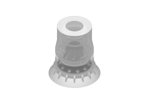 GIMATIC VACUUM CUP VG.BPG30 SUCTION CUP, FDA-COMPLIANT SILICONE, 40 SHORE, WITH INSERT
