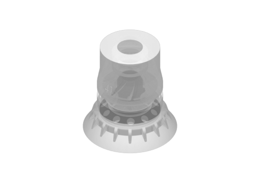 GIMATIC VACUUM CUP VG.BPG41 SUCTION CUP, FDA-COMPLIANT SILICONE, 40 SHORE, WITH INSERT
