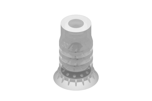 GIMATIC VACUUM CUP VG.LPG30 SUCTION CUP, FDA-COMPLIANT SILICONE, 40 SHORE, WITH INSERT