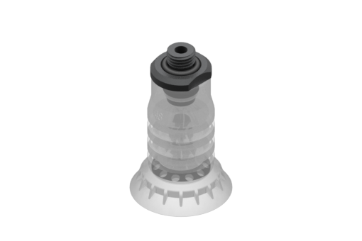 GIMATIC VACUUM CUP LPG.48 SUCTION CUP, FDA-COMPLIANT SILICONE, 40 SHORE, G1/4? M, W/ INSERT