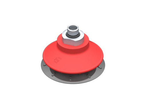 GIMATIC VACUUM CUP VG.IS55 SUCTION CUP, POLYURETHANE, 30/60 SHORE, G1/8" M