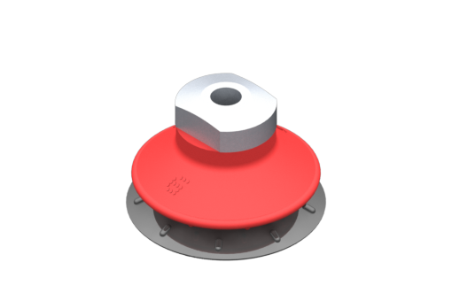 GIMATIC VACUUM CUP VG.IS55 SUCTION CUP, POLYURETHANE, 30/60 SHORE, 1/8" NPSF F