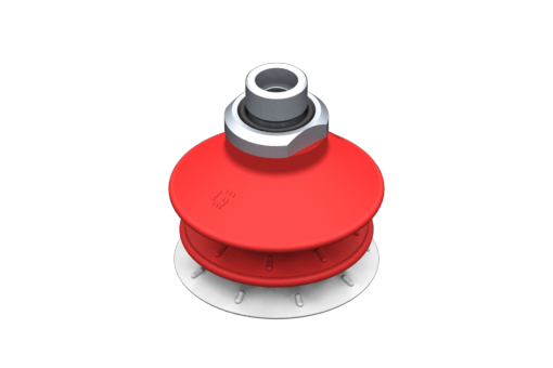 GIMATIC VACUUM CUP SUCTION CUP VG.ISX55 POLYURETHANE 35/60 SHORE, G3/8” M