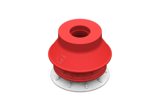 GIMATIC VACUUM CUP SUCTION CUPS 2.5 BELLOWS VG.ISX35 POLYURETHANE 35/60 SHORE