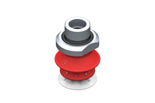 GIMATIC VACUUM CUP SUCTION CUP VG.ISX25 POLYURETHANE 35/60 SHORE, G3/8” M