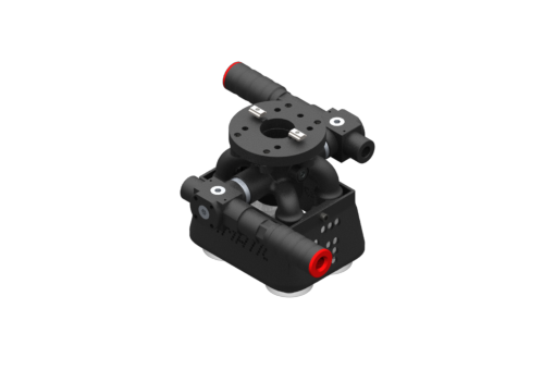 GIMATIC VACUUM CUPS GRIPPING HAND, ISO40 CONNECTION, N°4 SILICONE CUPS VG.LPG48