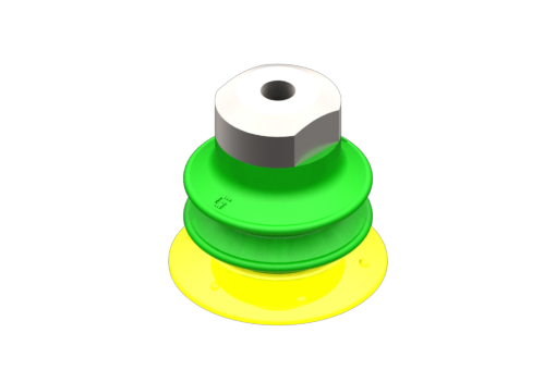 GIMATIC VACUUM CUP VG.GX25P SUCTION CUP, POLYURETHANE, 30/60 SHORE, W/ INT FILTER, M5 F