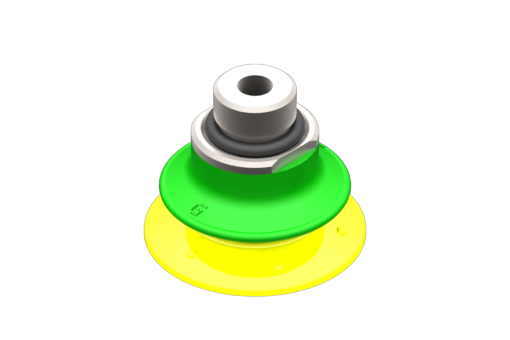 GIMATIC VACUUM CUP VG.BP25 SUCTION CUP, POLYURETHANE, 30/70 SHORE, G1/8"? M / M5 F