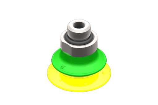 GIMATIC VACUUM CUP SUCTION CUP VG.BP25 POLYURETHANE 30/70 SHORE, G1/8"” M