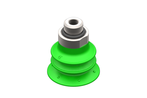 GIMATIC VACUUM CUP VG.GX25P SUCTION CUP, POLYURETHANE, 50 SHORE, W/ INT FILTER, G1/8"? M