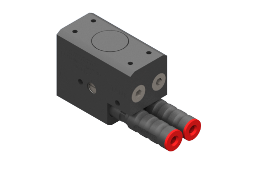 GIMATIC VACUUM EJ-BLOWOFF-MEDIUMX2-HF-2 VACUUM PUMP WITH HOLDER AND INTEGRATED SILENCER, G3/8" VACUUM PORT