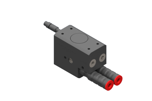 GIMATIC VACUUM EJ-BLOWOFF-MEDIUMX2-HF-2 VACUUM PUMP WITH HOLDER AND INTEGRATED SILENCER, G3/8" VACUUM PORT, PRE-SET VACUUM SWITCH NPN -14.77 INHG