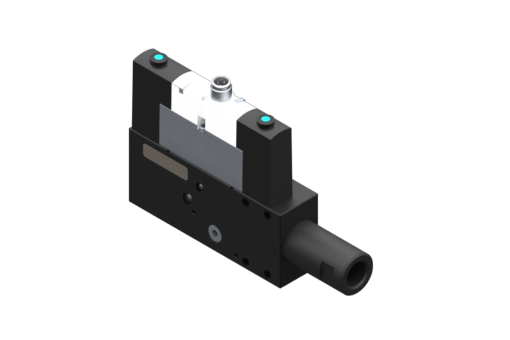 GIMATIC VACUUM EJ-BSVLG-LARGE-DT-2-ISO VACUUM PUMP WITH HOLDER, 3/2 X2 NC SOLENOID VALVE FOR VACUUM AND BLOW-OFF, M12X1 5-PIN CONNECTION, IP54, G1/2" VACUUM PORT