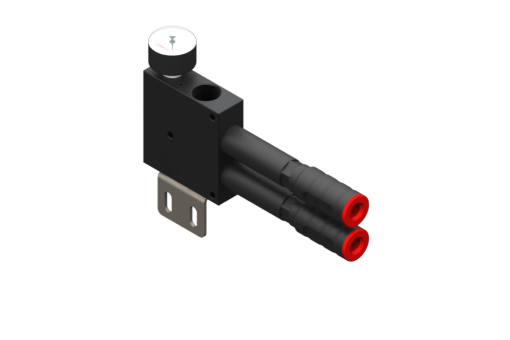 GIMATIC VACUUM EJ-MLG-LX2-HV-3 VACUUM PUMP, G3/4" VAC PORT, W/ ANALOG VACUUM GAUGE &amp; MOUNTING PLATE