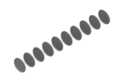 GIMATIC VACUUM VG.GX35 INTERNAL FILTER (10 PIECES)