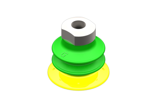 GIMATIC VACUUM CUP VG.GX35P SUCTION CUP, POLYURETHANE, 30/60 SHORE, W/ INT FILTER, 1/8? NPSF F