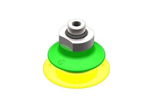 GIMATIC VACUUM CUP SUCTION CUP VG.BP35 POLYURETHANE 30/70 SHORE, G1/8" M