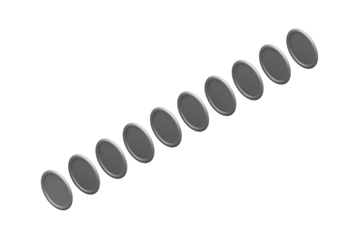 GIMATIC VACUUM VG.GX52 INTERNAL FILTER (10 PIECES)