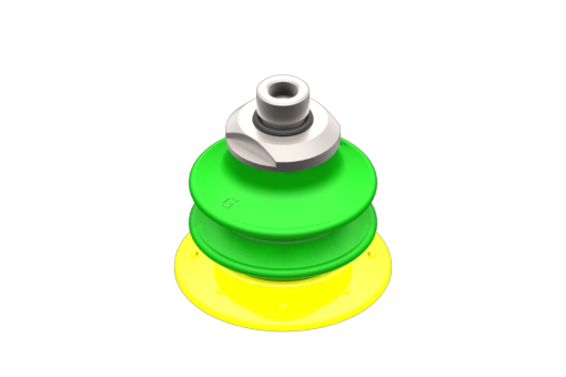 GIMATIC VACUUM CUP SUCTION CUP VG.GX52P POLYURETHANE 30/60 SHORE W/ FILTER, G1/4" M