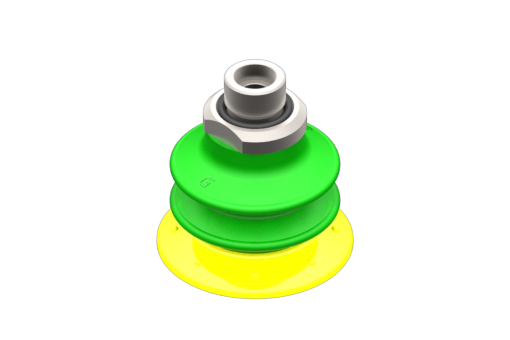 GIMATIC VACUUM CUP VG.GX52P SUCTION CUP, POLYURETHANE, 30/60 SHORE, W/ INT FILTER, G3/8? M